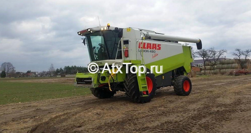 Зерноуборочный комбайн Claas Lexion 480 Evolution