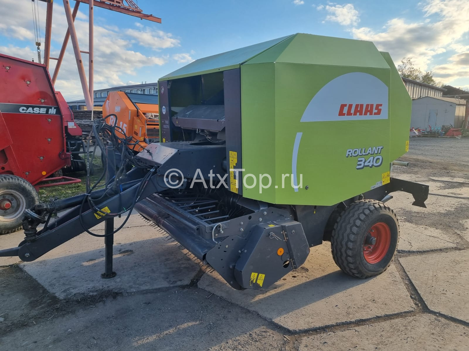 Пресс-подборщик Claas Rollant 340