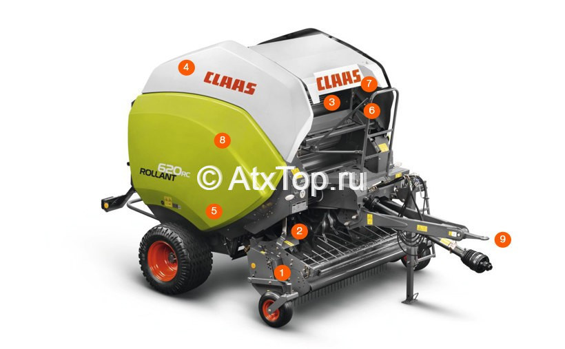 пресс-подборщик Claas Rollant 620