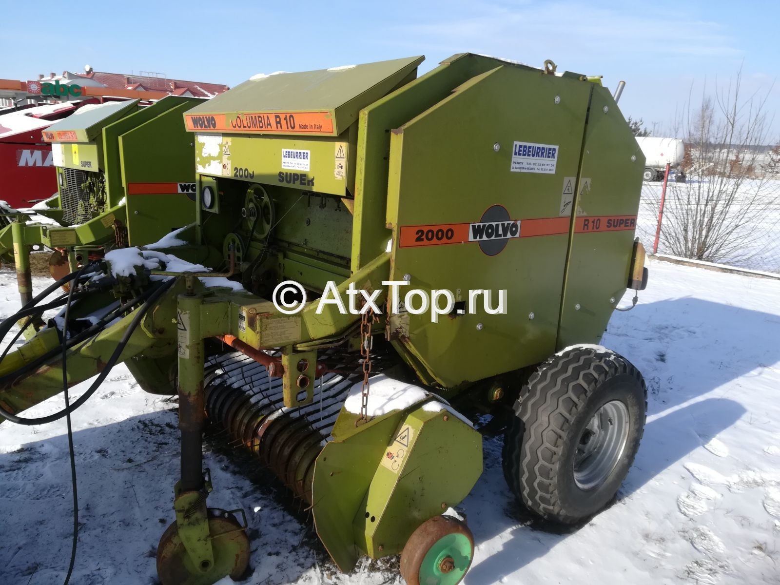 Пресс-подборщик рулонный WOLVO Columbia R10 Super