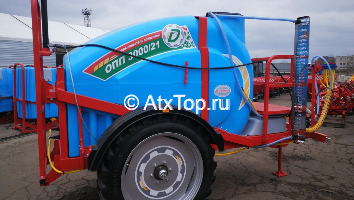 Прицепной опрыскиватель D-POL на 3000л