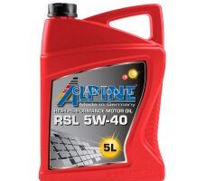 Alpine RSL 5W-40, 5л