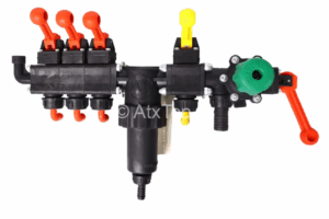 Распределитель давления на опрыскиватель DURO 3-х секционный
