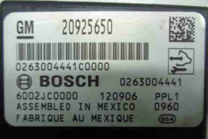 Изображение товара 19345 - 00019345 blok upravleniya parktronikami 