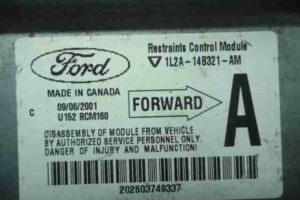 Изображение товара 36281 - 00036281 blok upravleniya podushek bezopasnosti Skoda Roomster