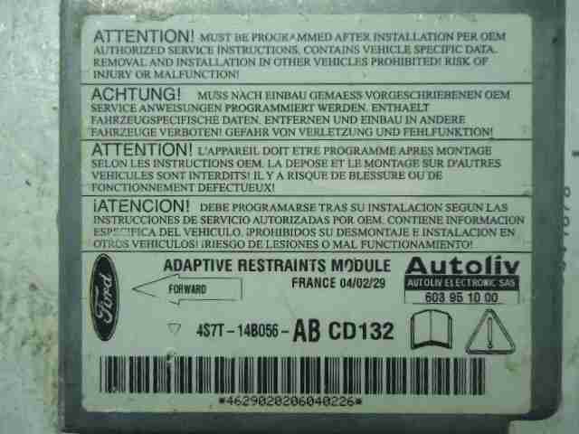 Изображение товара 41678 - 00041678 blok upravleniya podushek bezopasnosti