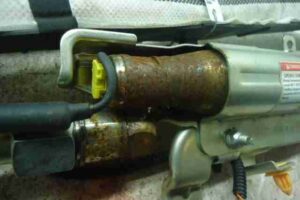 Изображение товара 42043 - 00042043 podushka bezopasnosti potolochnaya levaya Renault Sandero 3