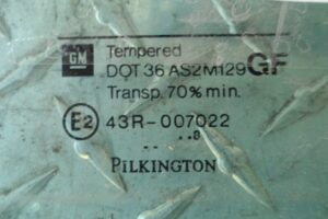 Изображение товара 123499 - 00123499 steklo dveri zadnej pravoj 2