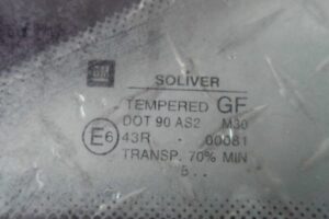 Изображение товара 144954 - 00144954 steklo kuzovnoe pravoe Mazda 5 2